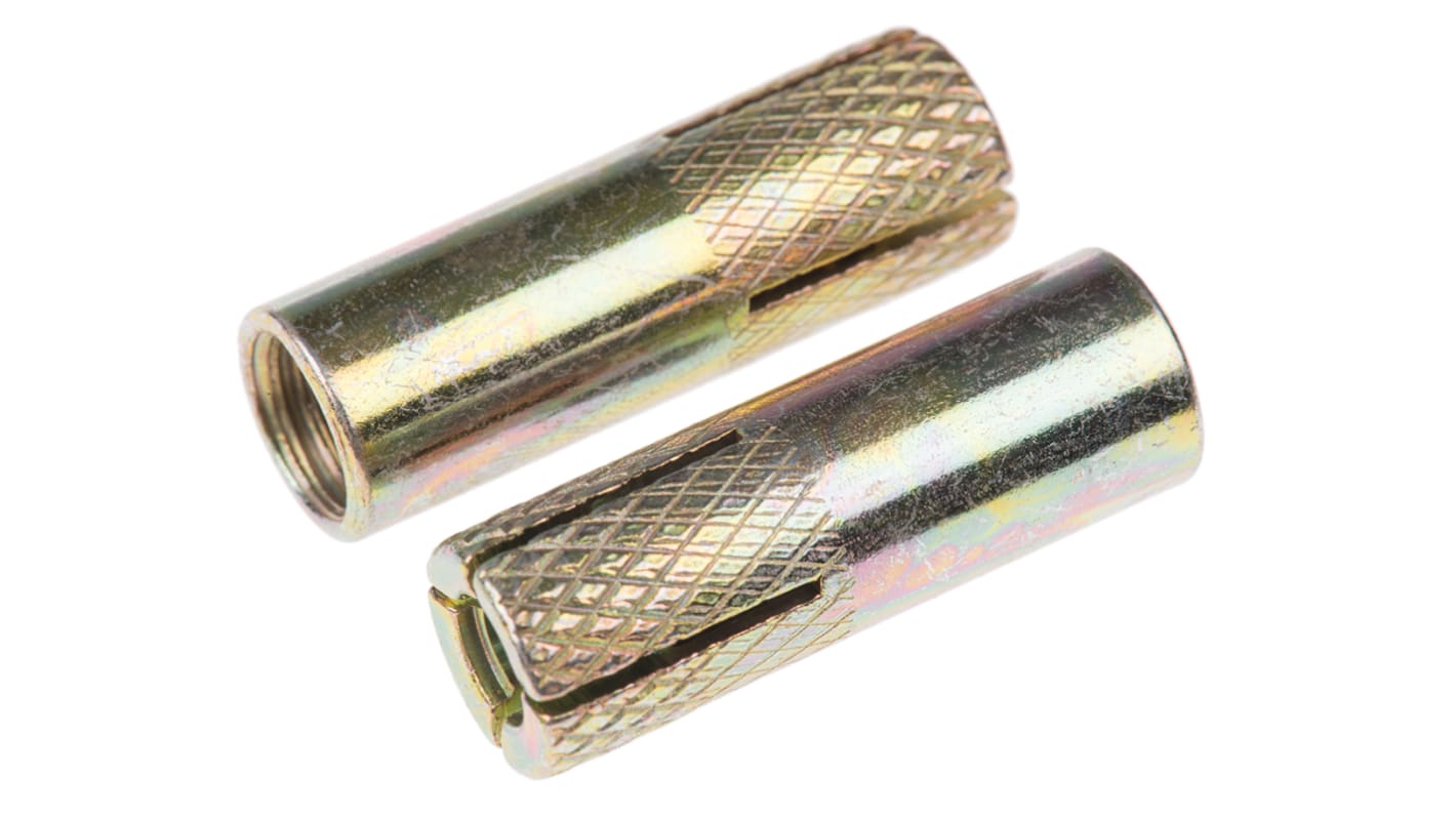 Kotwa wpuszczana dł 30mm M8 Stalowe Ø 10mm RS PRO Kotwa