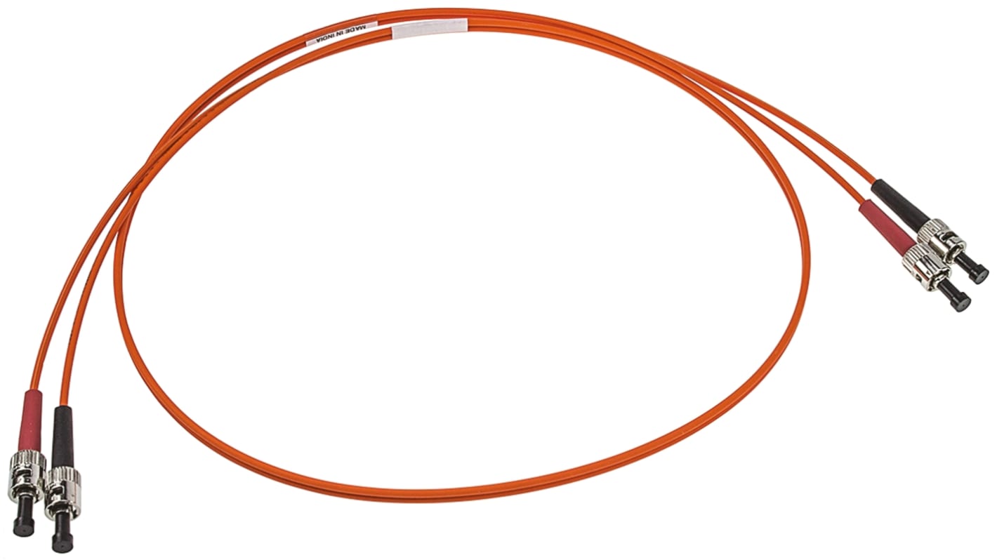 COMMSCOPE OM2 Multi Mode OM2 Fibre Optic Cable, 50/125μm, Orange, 1m