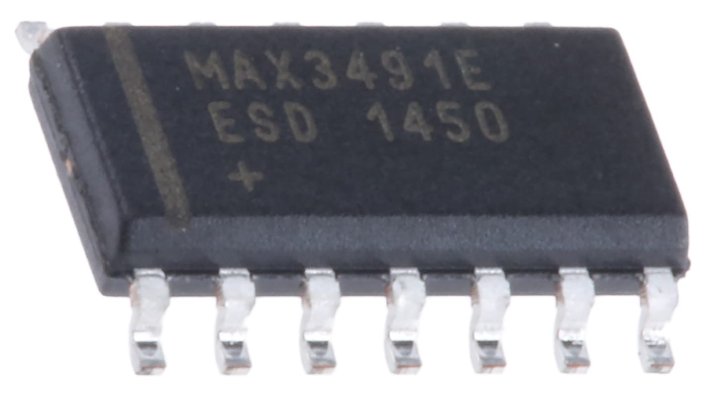 Maxim Integrated MAX3491EESD+ Line Transceiver, 14-Pin SOIC