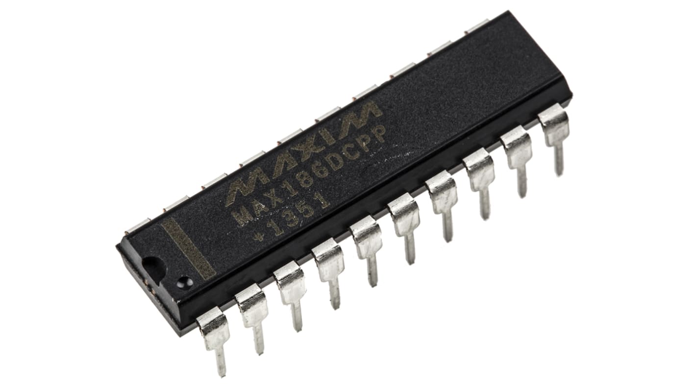 Maxim Integrated, Octal 12-bit- ADC 133ksps, 20-Pin PDIP