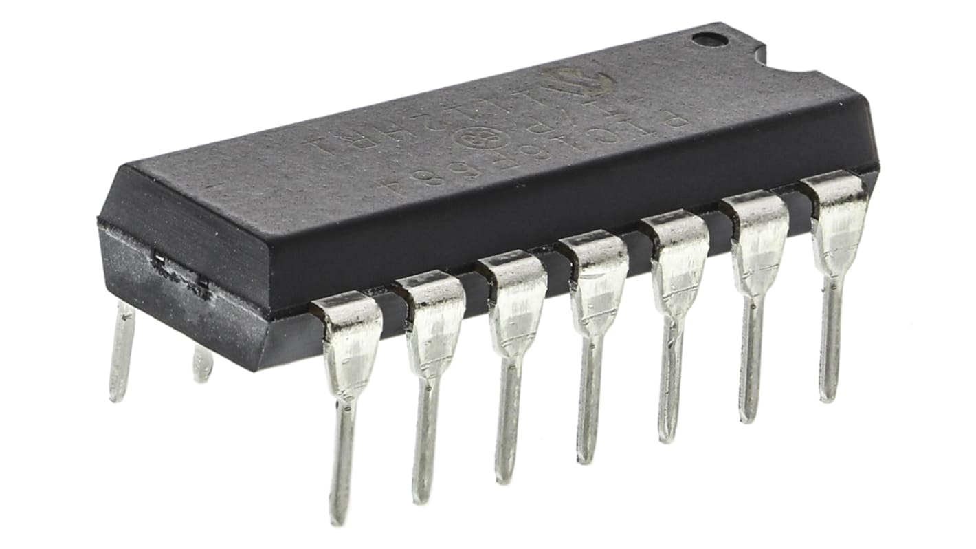 Microchip マイコン, PIC, 20MHz, 2048, フラッシュ, 14-Pin PDIP