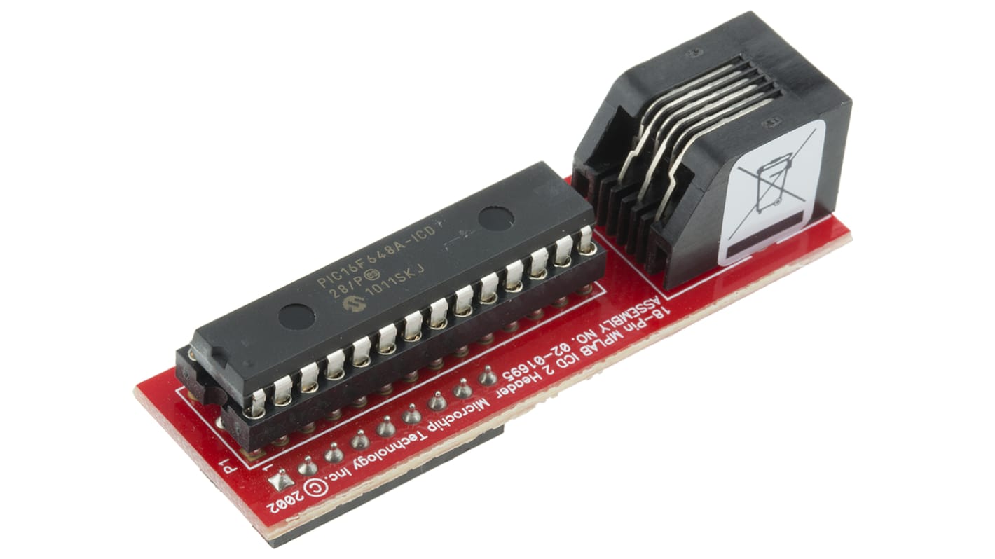 Adaptador de programación de chip para PIC16F627/8/48A AC162053