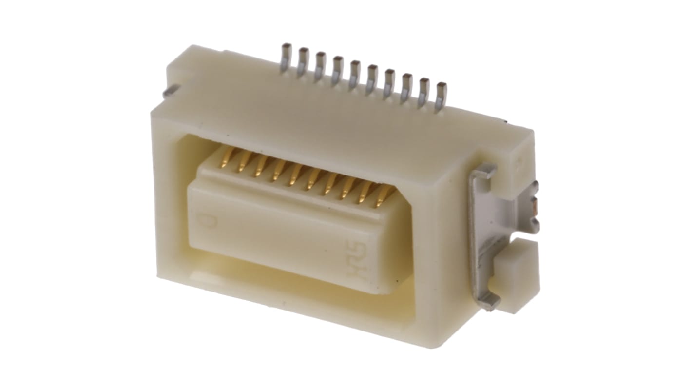 Gniazdo PCB 40 -pinowe 2 -rzędowe raster: 0.5mm typu płytka – płytka Proste SMD