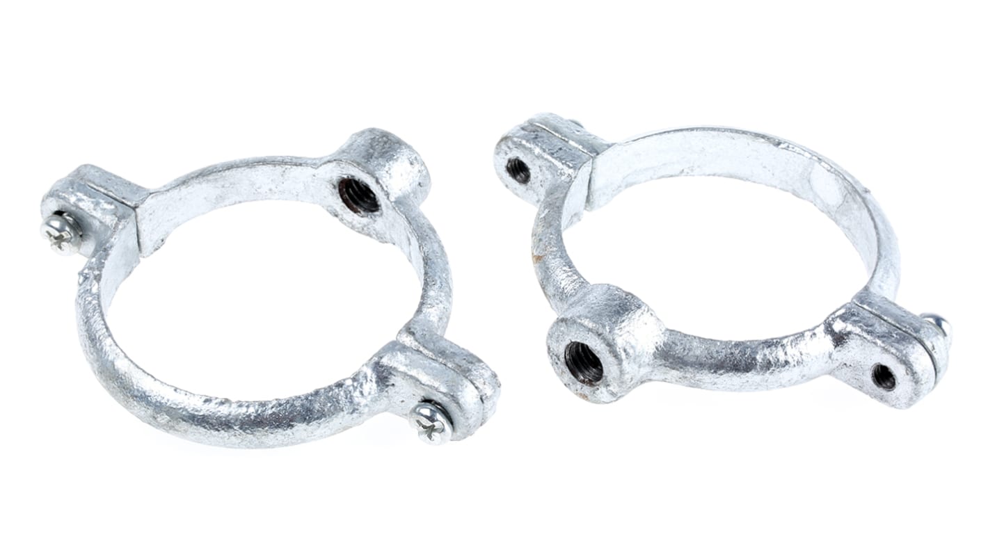 Georg Fischer Galvanised Iron Pipe Collar, 2in