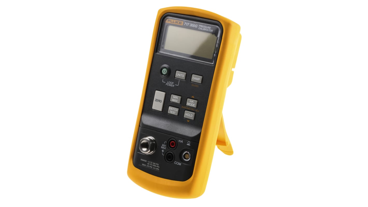 Fluke 717 -850mbar to 20.68bar Pressure Calibrator - With RS Calibration