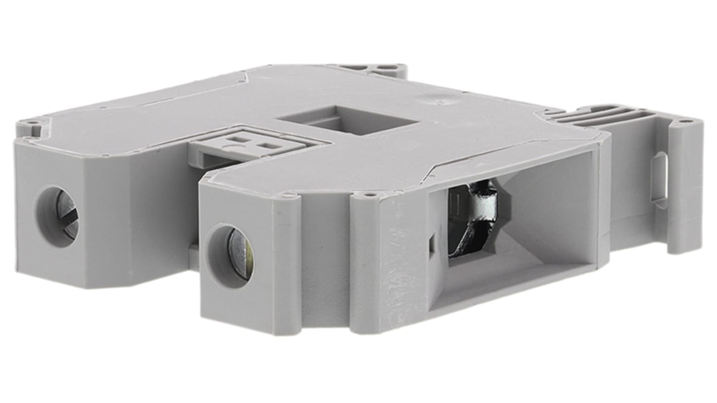 Phoenix Contact 3044225 UT 35 Series Grey, 1.5 → 50mm², Single-Level, Screw Termination, ATEX