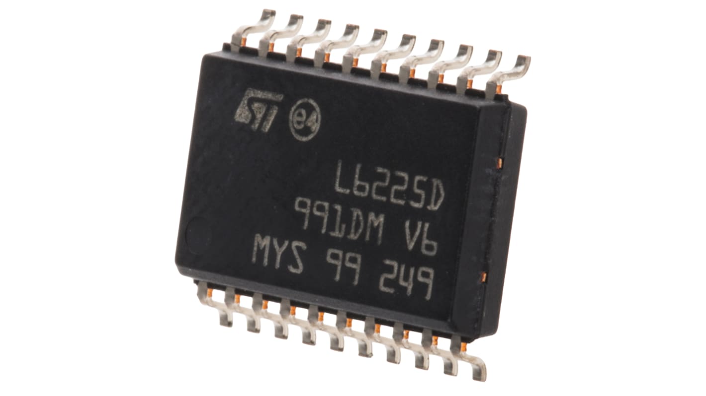 STMicroelectronics L6225D,  Brushed Motor Driver IC, 52 V 1.4A 20-Pin, SOIC