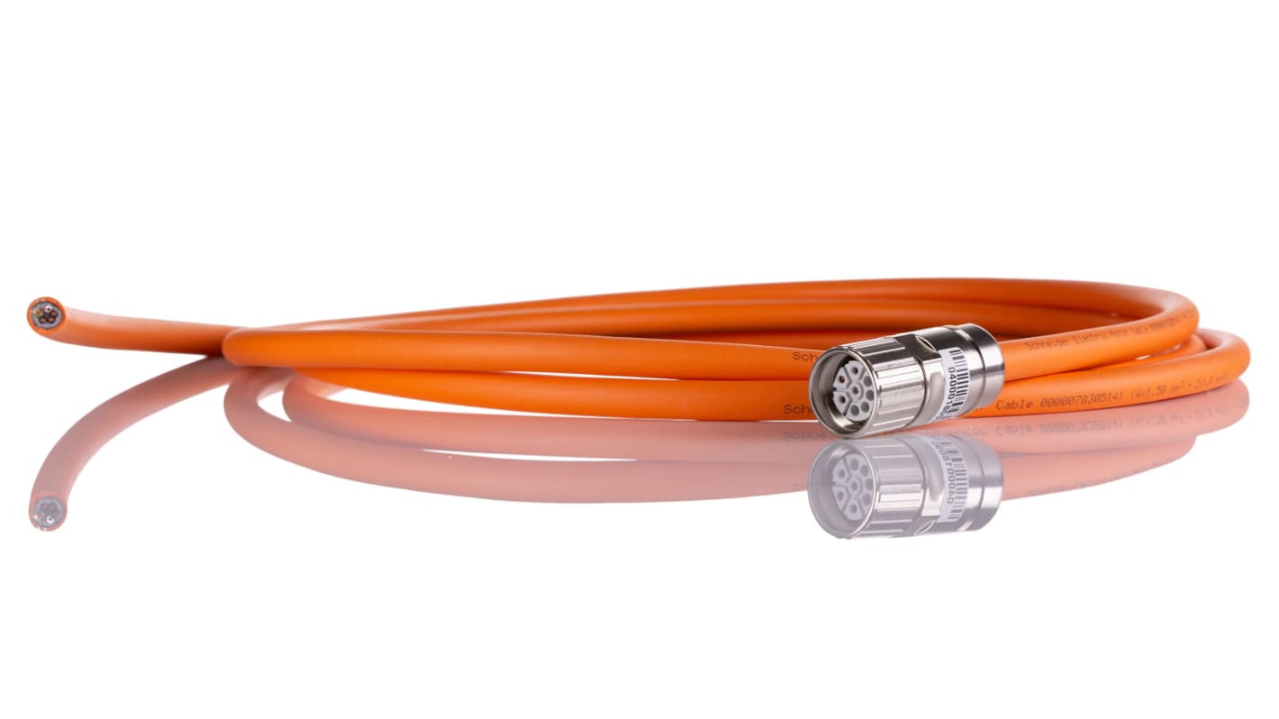 Cable Schneider Electric, long. 3m, para usar con Lexium 05 BRH, Lexium 05 BSH, Lexium 15 BDH, Lexium 15 BSH