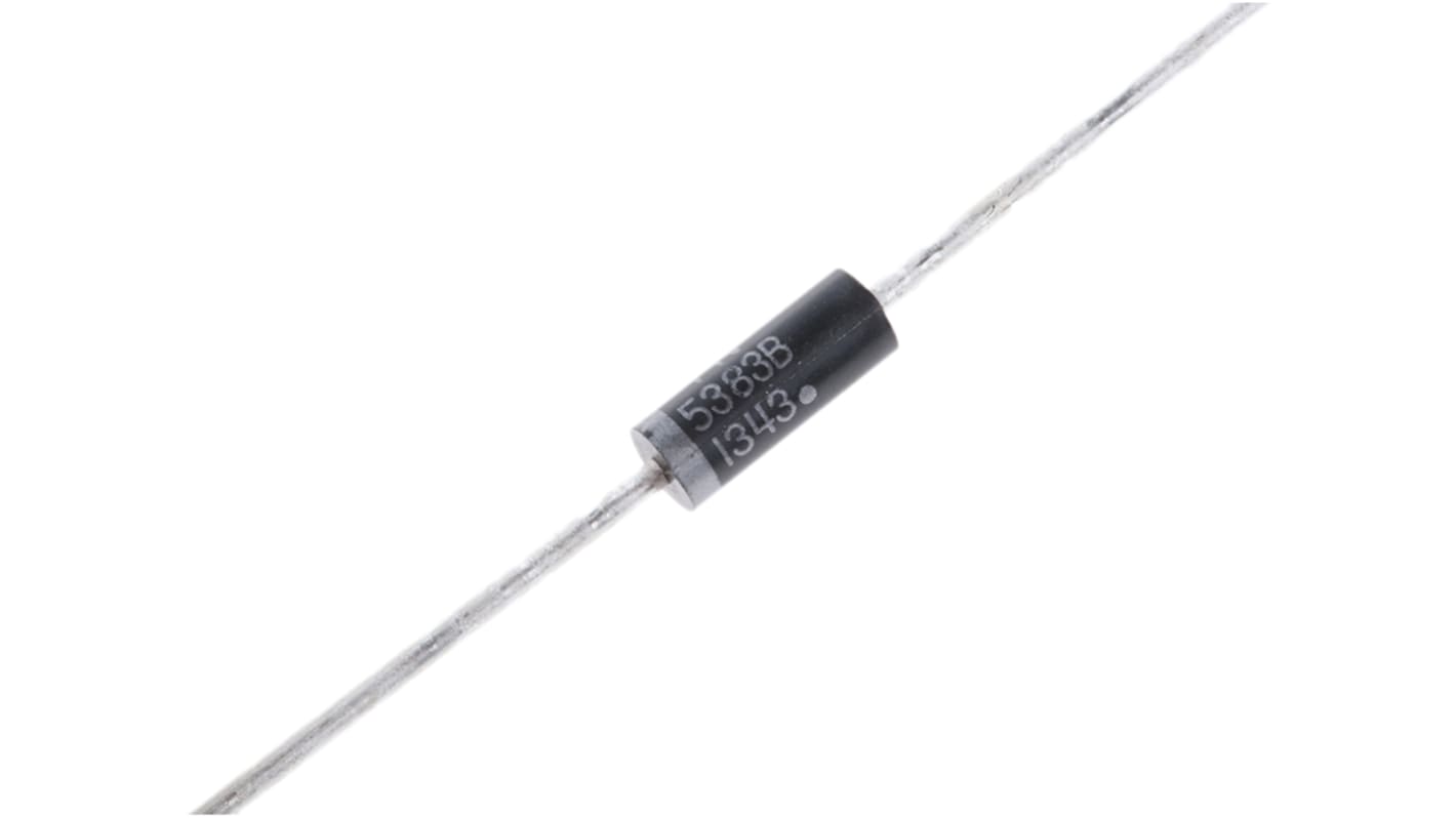 onsemi, 150V Zener Diode 5% 5 W Through Hole 2-Pin DO-15