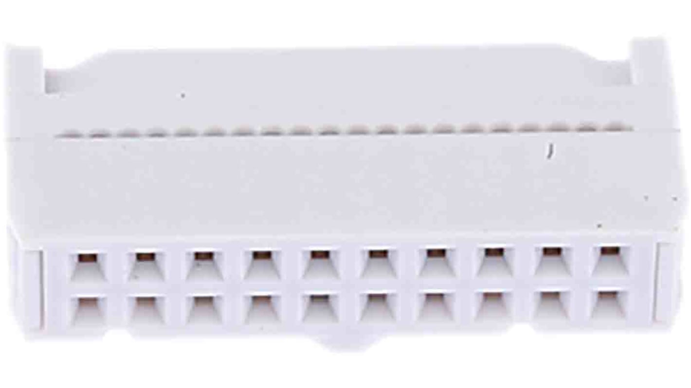 RS PRO 20-Way IDC Connector Socket for Cable Mount, 2-Row