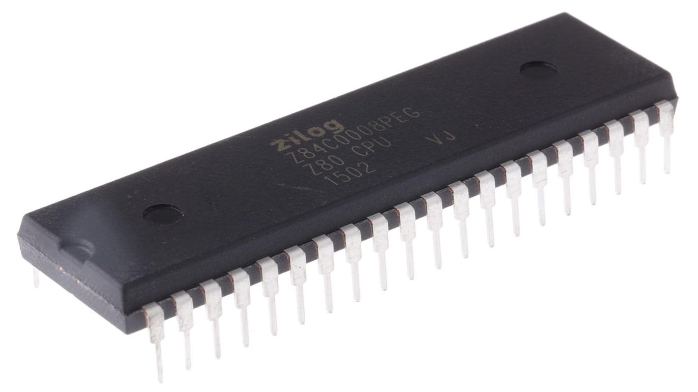 Zilog Z80 マイコン, Z8, 8MHz, ROMレス, 40-Pin PDIP