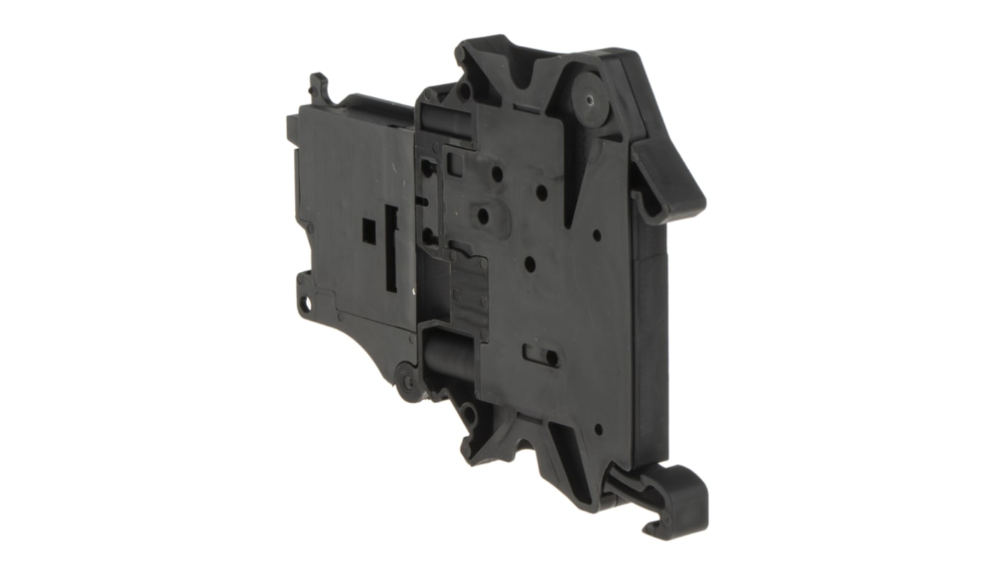 Phoenix Contact 3046032 UT 4-HESI (5X20) Series Black, 4mm², Single-Level, Screw Termination, Fused