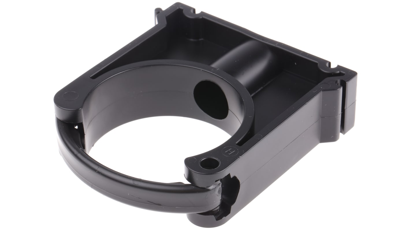 Georg Fischer PP Black Saddle Clamp 50mm x , 9mm