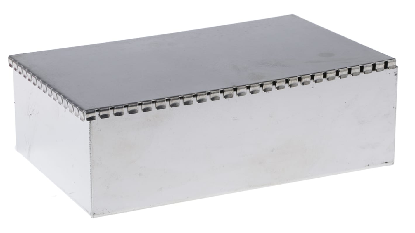 Perancea Tin Plated Steel PCB Enclosure, 50 x 100 x 160mm