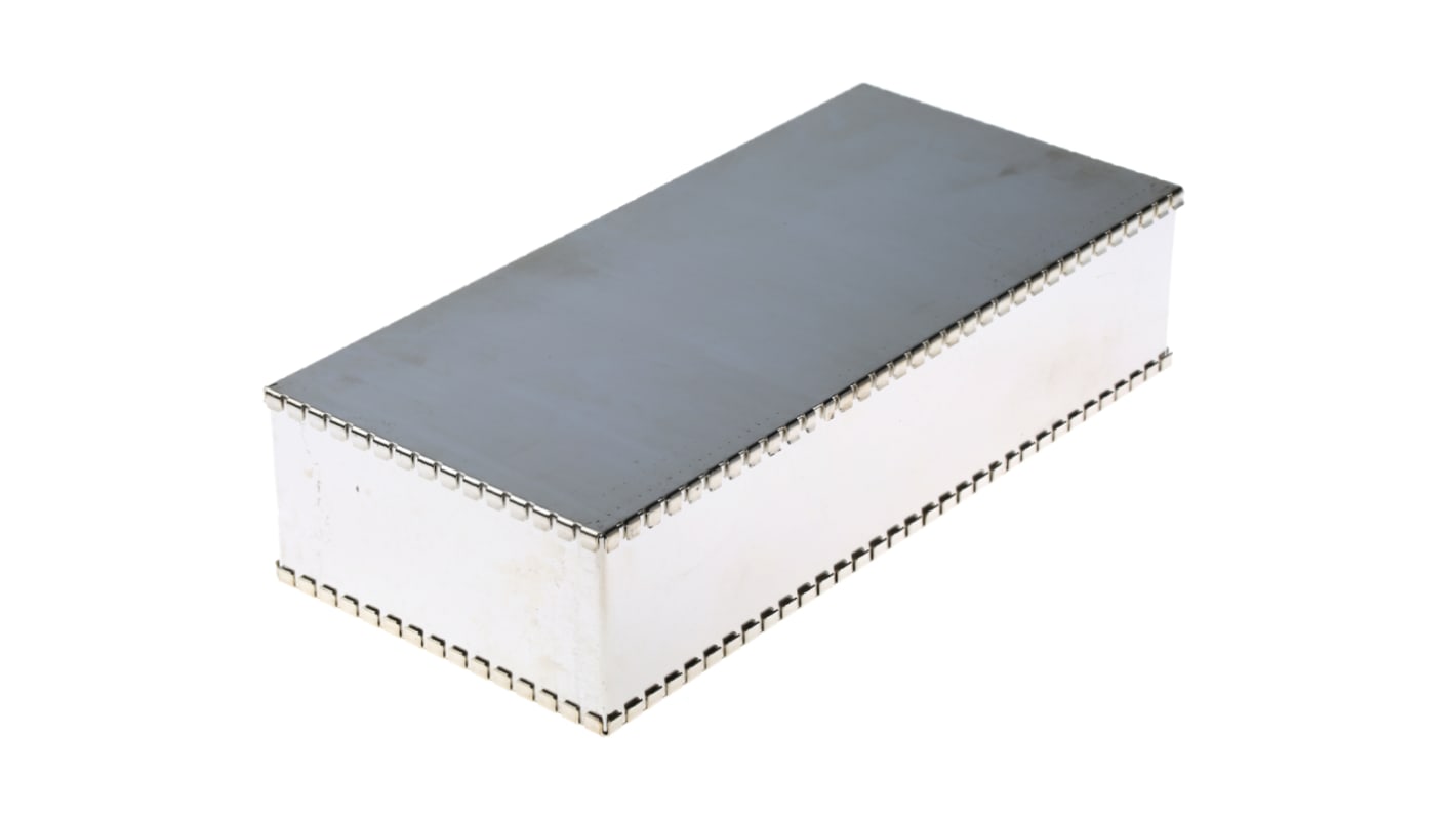 Perancea Tin Plated Steel PCB Enclosure, 50 x 100 x 220mm