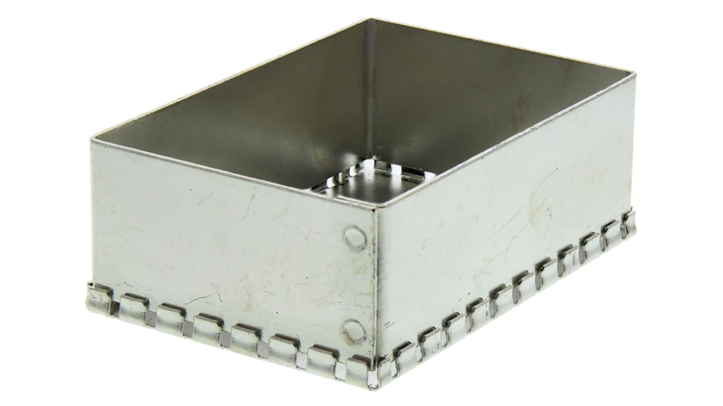 Perancea PLF Steel PCB Shielded Enclosure, 75 x 50 x 25mm