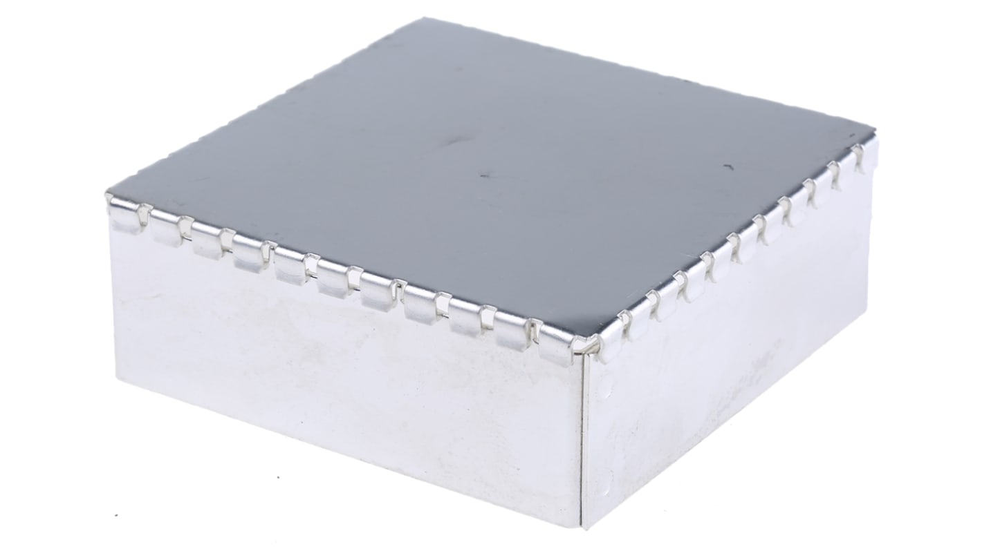 Perancea PFL Steel PCB Shielded Enclosure, 75 x 75 x 25mm
