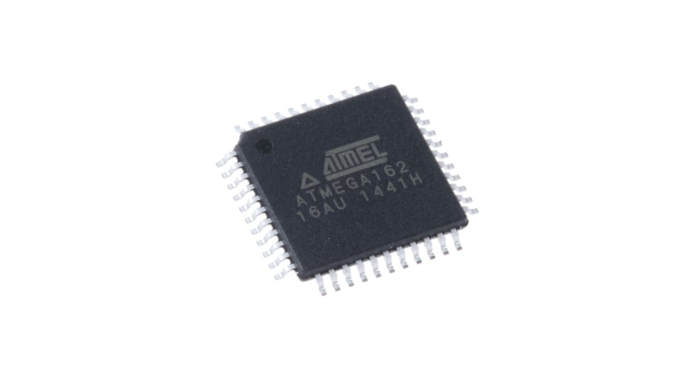Microcontrollore Atmel, AVR, TQFP, ATmega, 44 Pin, Montaggio superficiale, 8bit, 16MHz