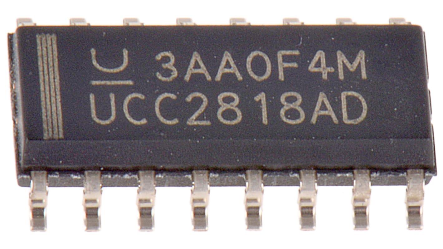 Texas Instruments UCC2818AD, Power Factor Correction, 115 kHz, 18 V 16-Pin, SOIC