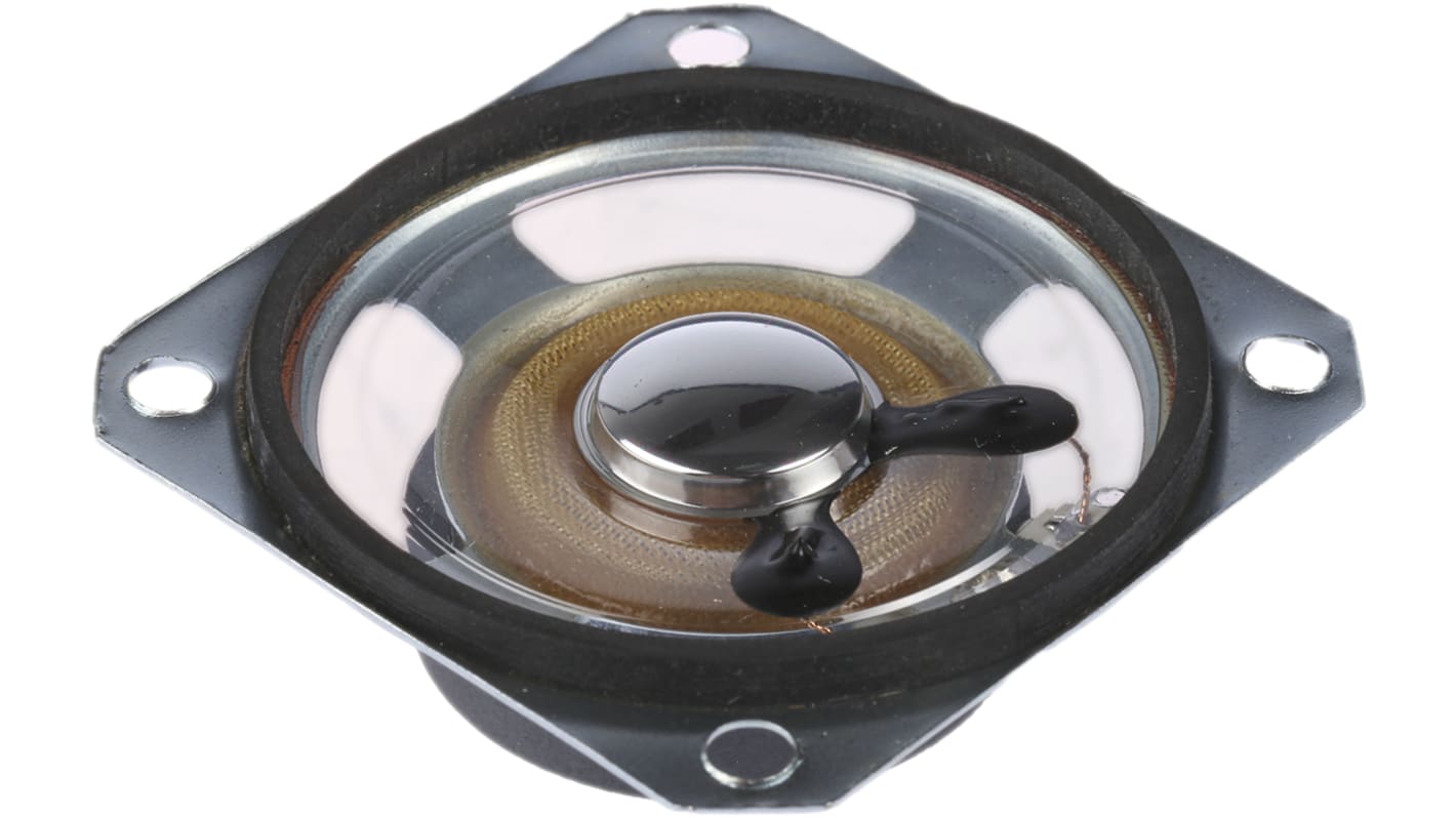 RS PRO 50mm dia 1W nom Speaker Driver, 8Ω