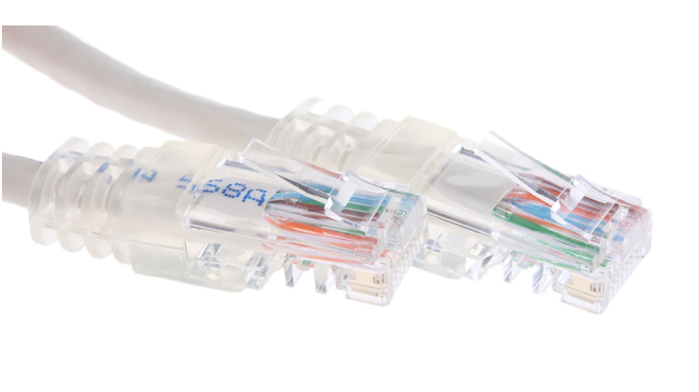 Kabel Ethernet Cat5 długość 0.5m Z zakończeniem Decelect