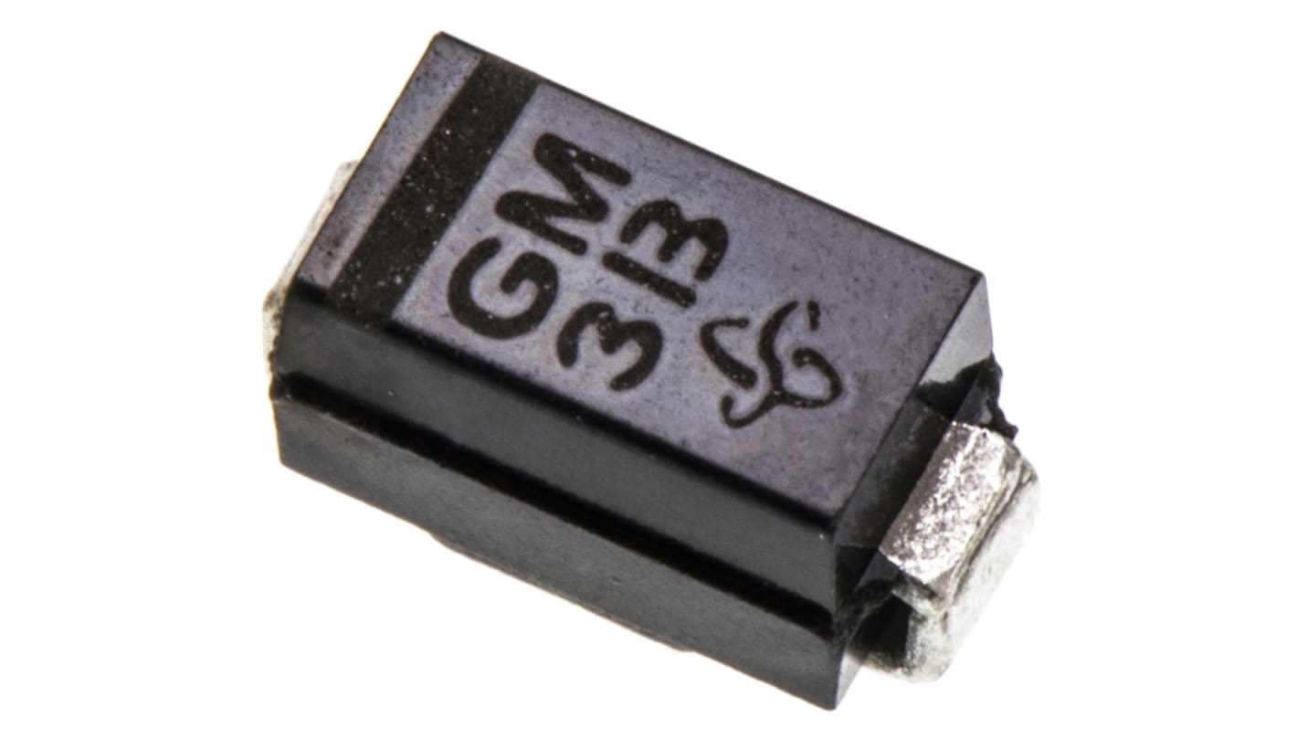 Vishay 1000V 1A, Rectifier Diode, 2-Pin DO-214BA GF1M-E3/67A