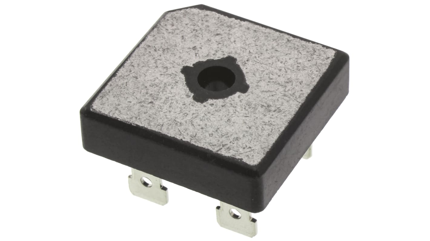 Raddrizzatore a ponte, Monofase, Vishay, Ifwd 25A, VRRM 1000V, GBPC, Montaggio a vite, 4 Pin
