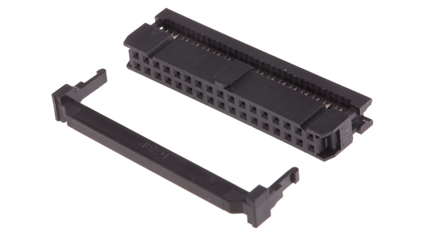 Conector IDC hembra RS PRO de 34 vías, paso 2.54mm, 2 filas, Montaje de Cable