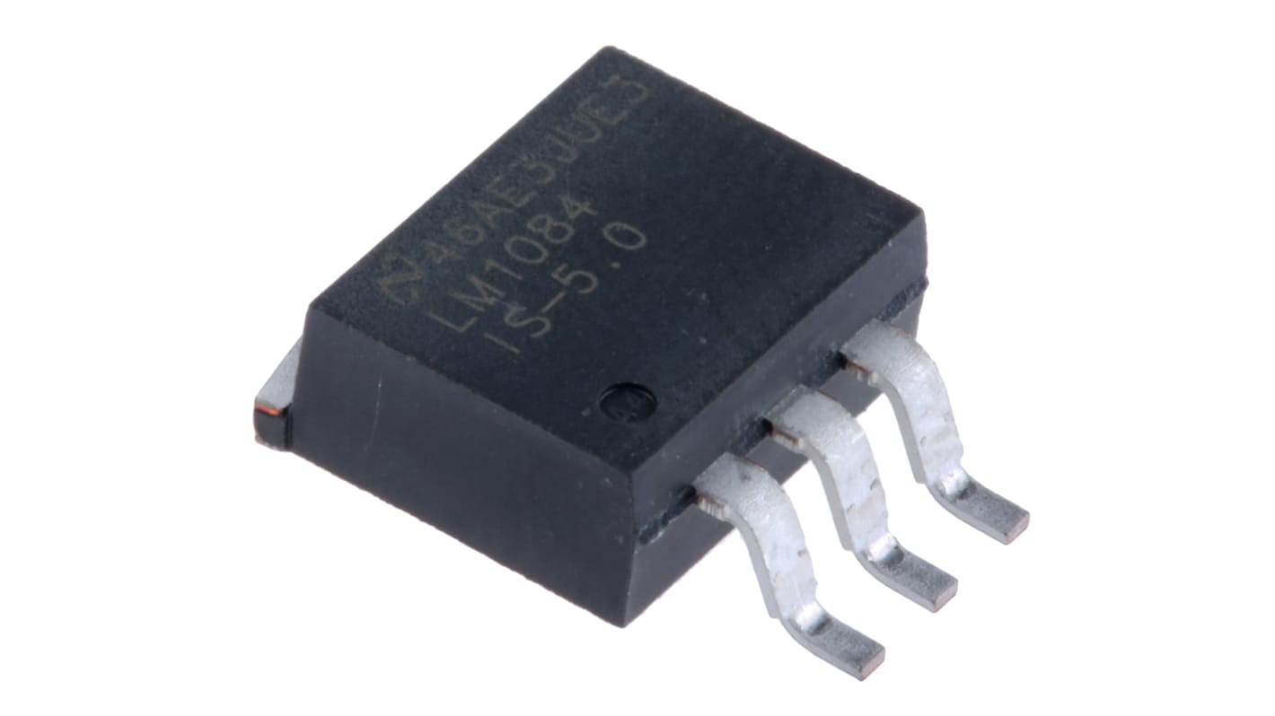 Texas Instruments LM1084IS-5.0/NOPB, 1 Low Dropout Voltage, Voltage Regulator 5A, 5 V 3-Pin, D2PAK (TO-263)