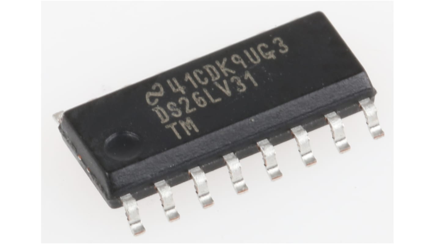 DS26LV31TM/NOPB, SOIC 16 pines