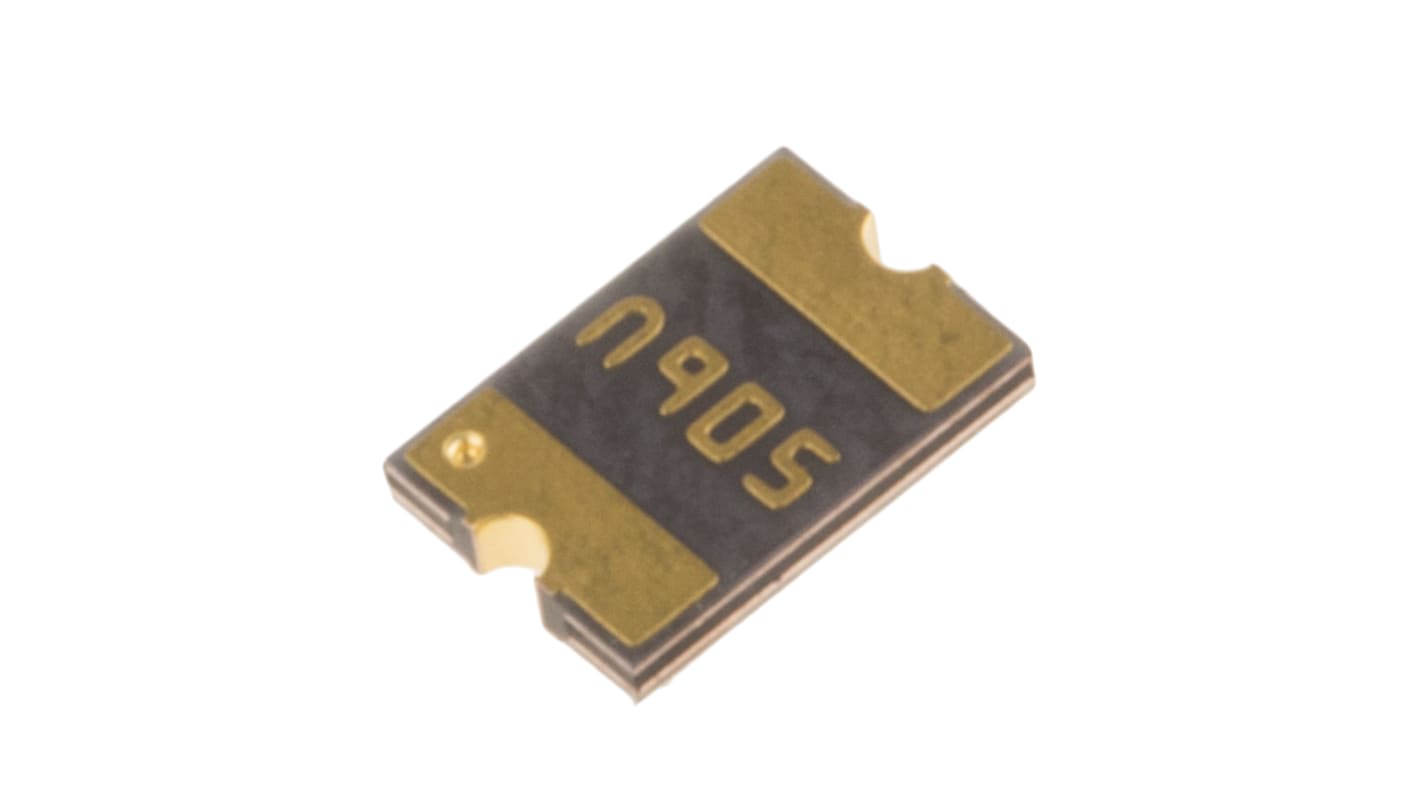 Bourns 1812自恢复保险丝, 15V, 0.5A保持, 100 A最大, 1A跳闸, 0.15s跳闸