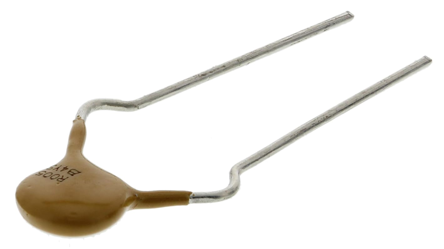 Fusibile ripristinabile Bourns, intervento a 100mA in 5s, 60V, tenuta 0.05A, 22Ω max