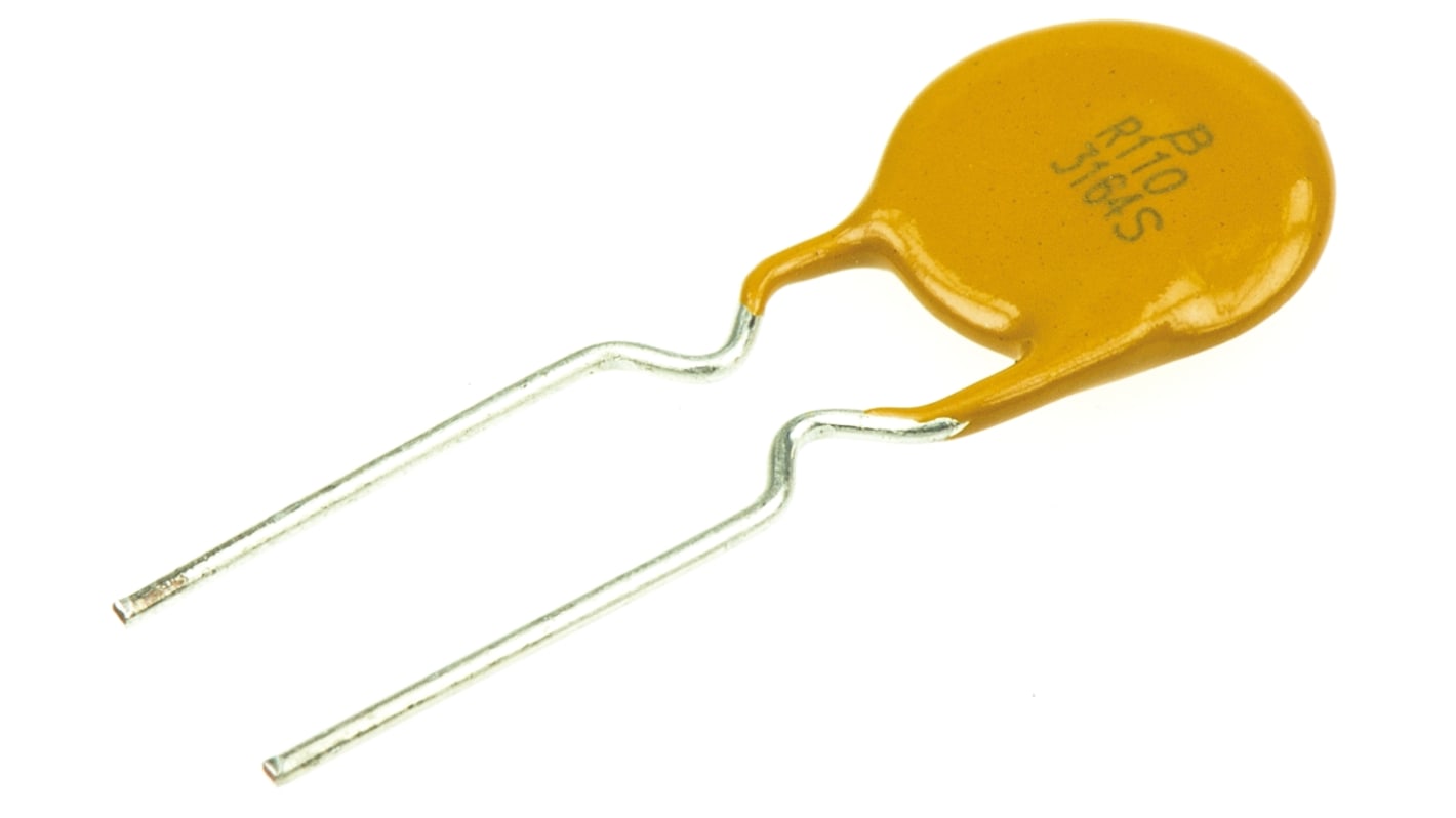 Fusibile ripristinabile Bourns, intervento a 2.2A in 6.6s, 30V, tenuta 1.1A, 270mΩ max