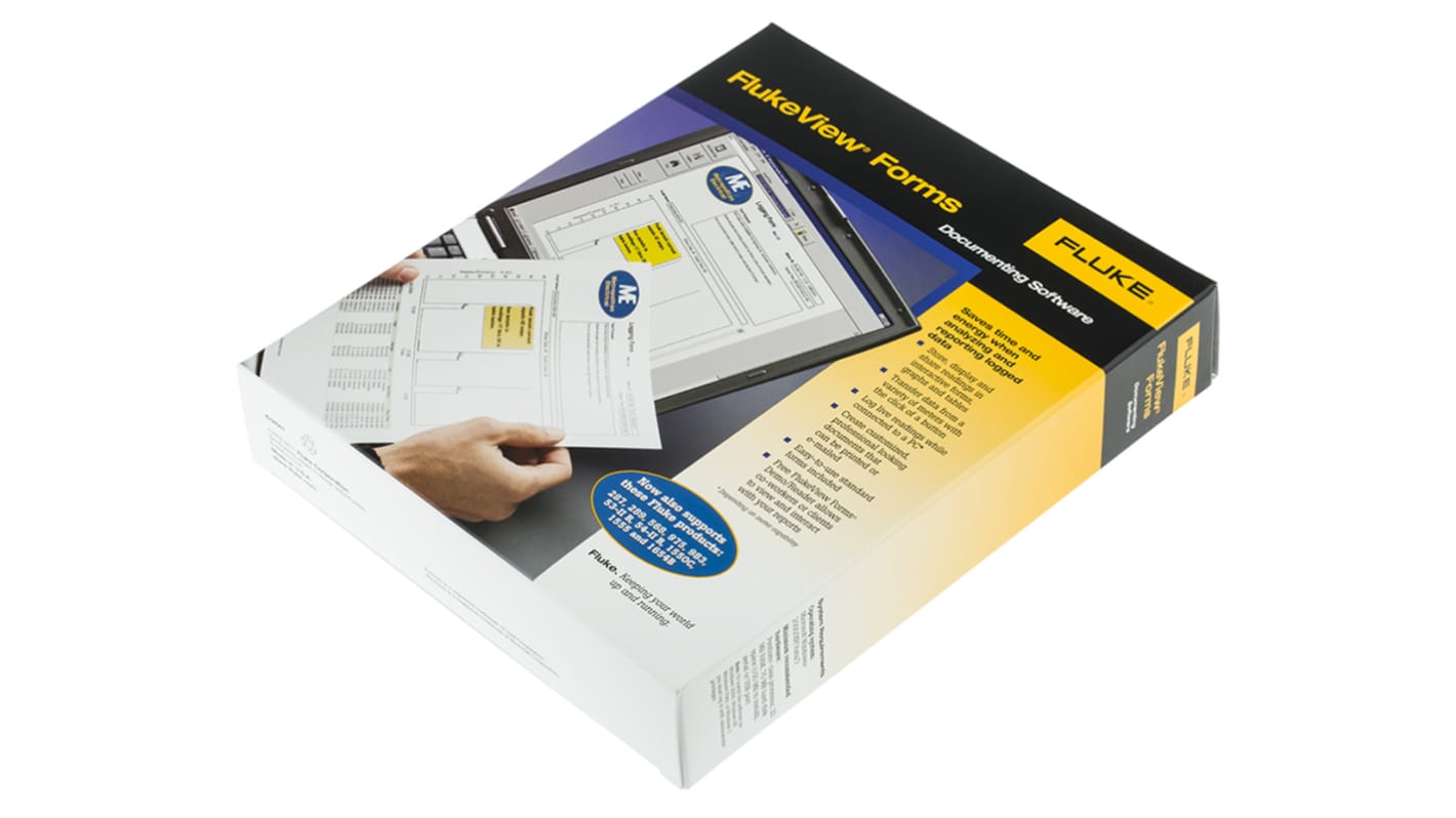 Fluke Flukeview Multimeter Software for Use with 1550 Series, 1652C Series, 1653 Series, 1653B Series, 180 Series, 287