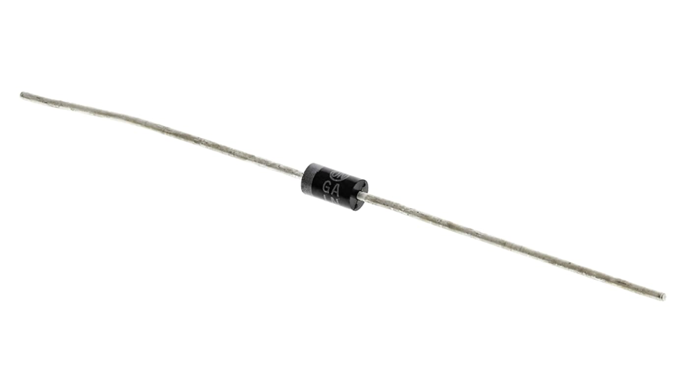 onsemi 1N4007 THT Diode , 1000V / 1A, 2-Pin DO-41