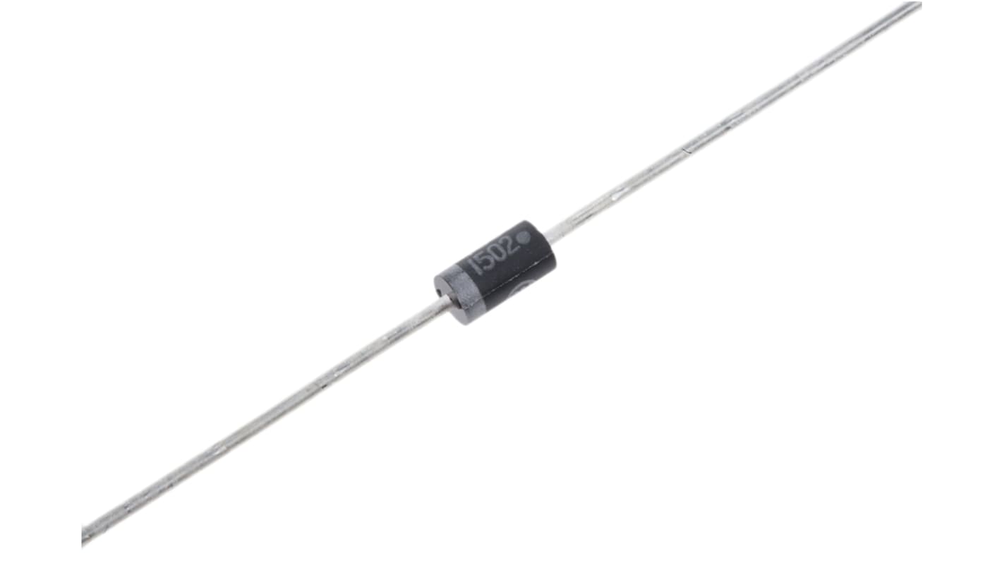 onsemi 1000V 1A, Rectifier Diode, 2-Pin DO-41 1N4007RLG