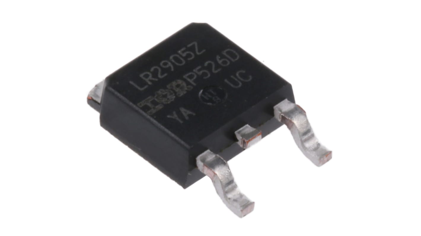 N-Channel MOSFET, 60 A, 55 V, 3-Pin DPAK Infineon IRLR2905ZPBF