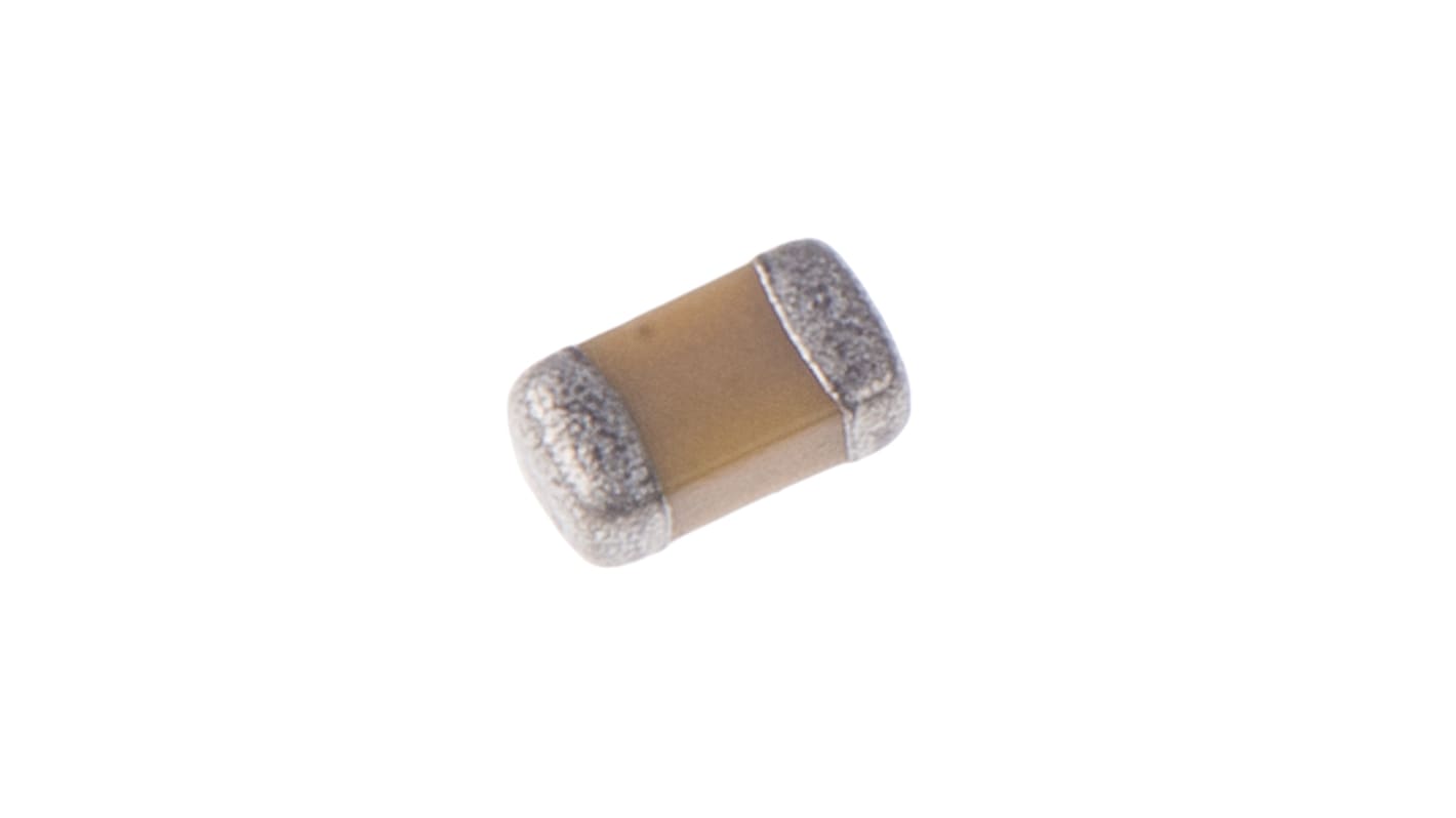 Vishay 10nF 50V dc X7R ±10% 0603 (1608M) - 積層セラミックコンデンサ(MLCC)