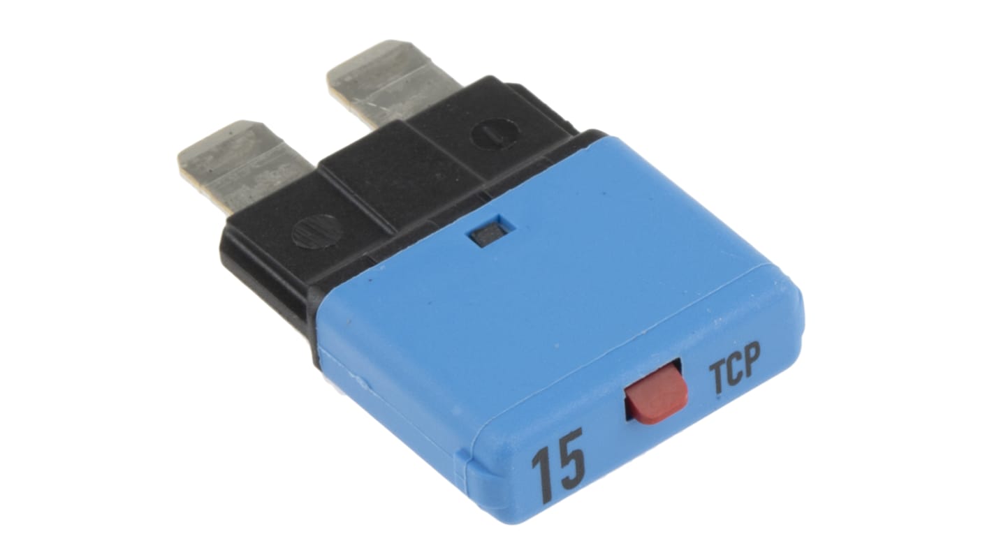 Phoenix Contact Thermal Circuit Breaker - TCP 15/DC32V  Single Pole 32V dc Voltage Rating, 15A Current Rating