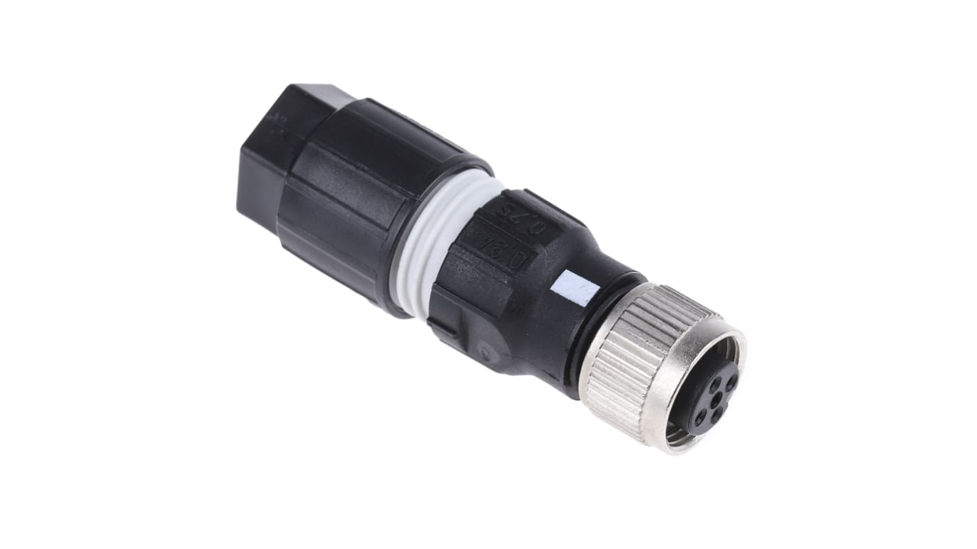 Phoenix Contact Circular Connector, 4 Contacts, M12 Connector, Socket, Female, IP65, IP67, SACC Series