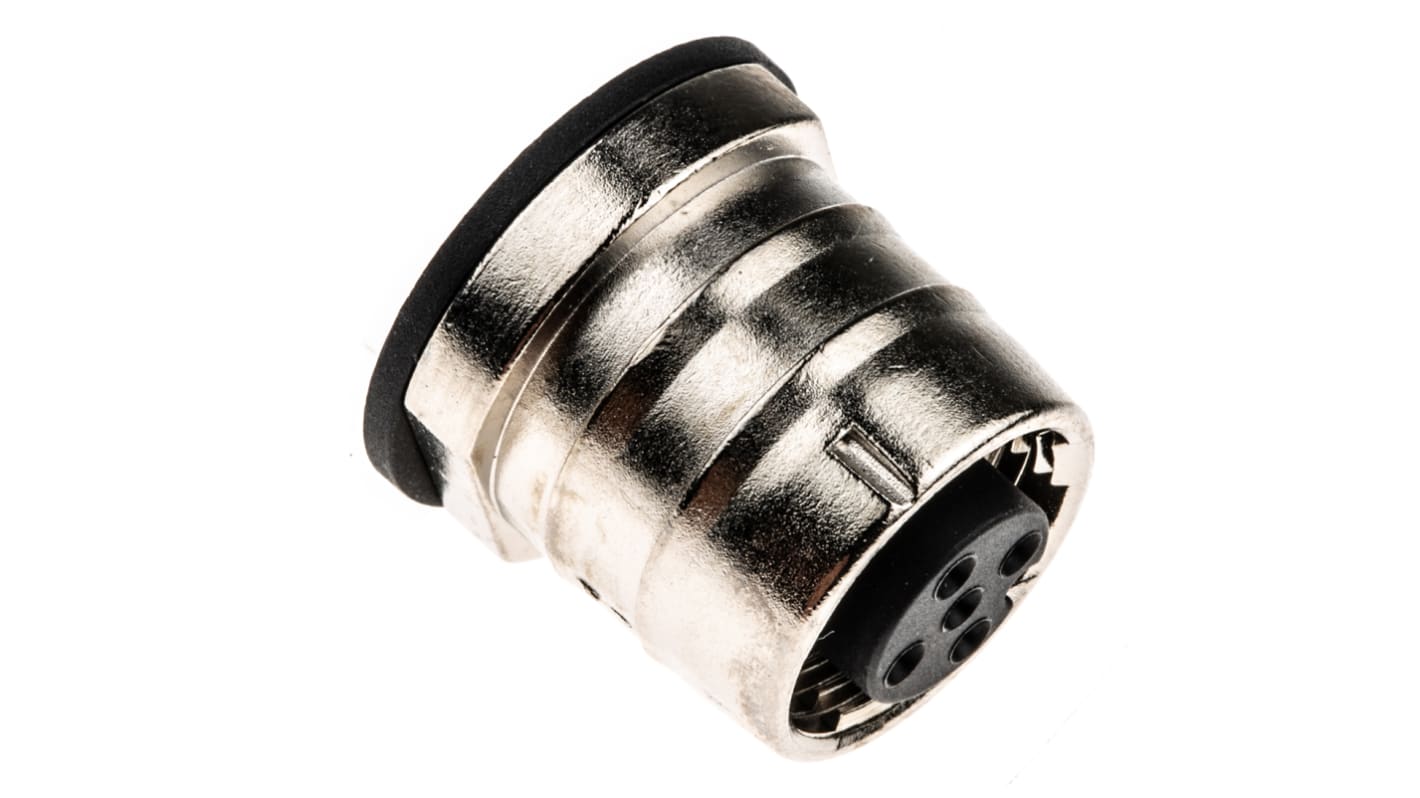 Phoenix Contact Circular Connector, 5 Contacts, Panel Mount, M12 Connector, Plug, Female, IP67, SACC Series