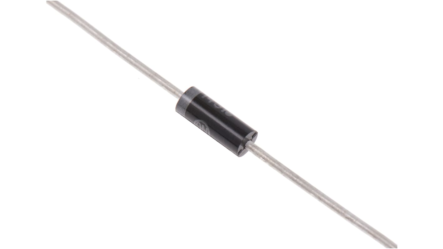 onsemi, 9.1V Zener Diode 5% 5 W Through Hole 2-Pin DO-15