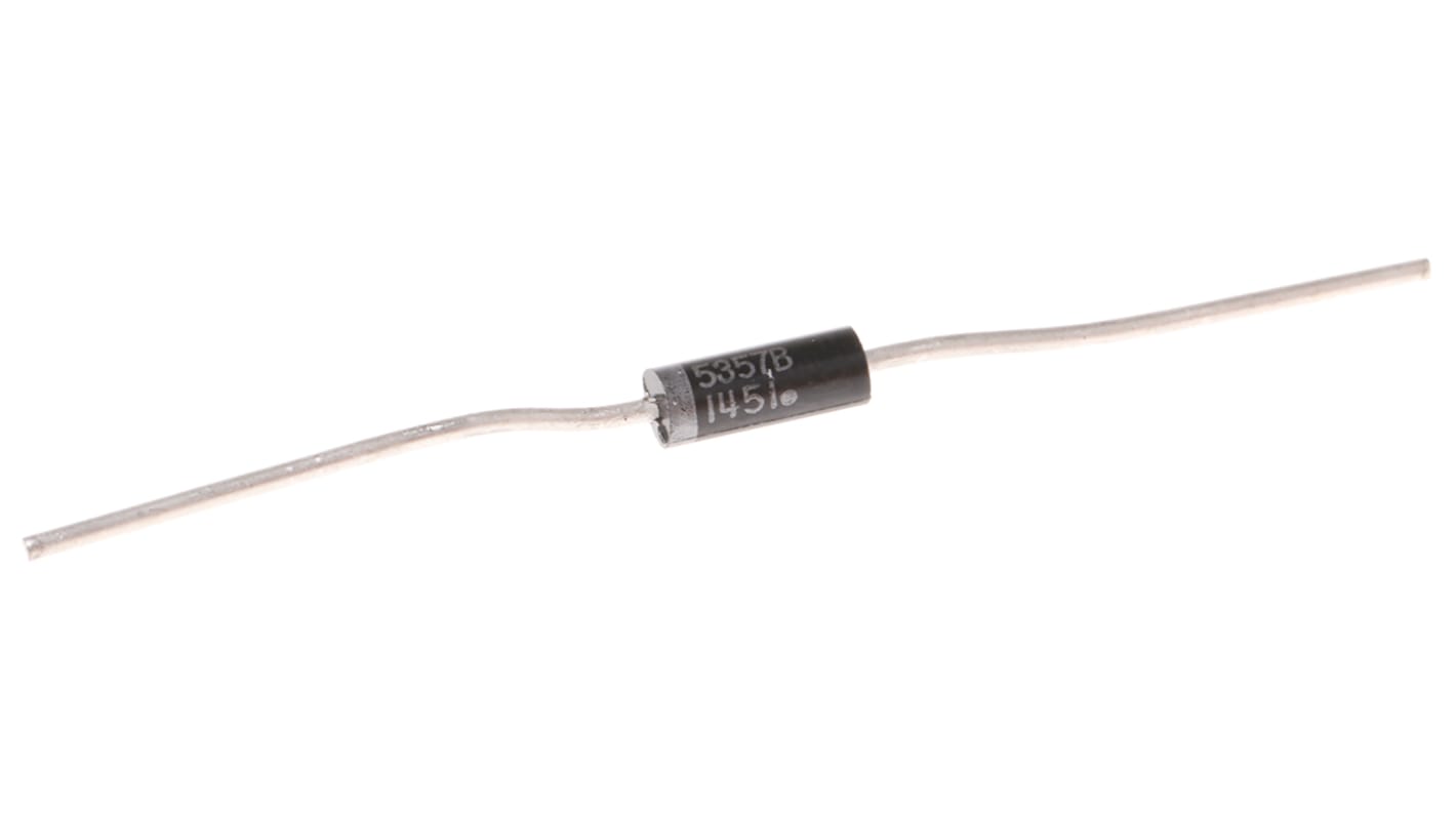 onsemi, 20V Zener Diode 5% 5 W Through Hole 2-Pin DO-15