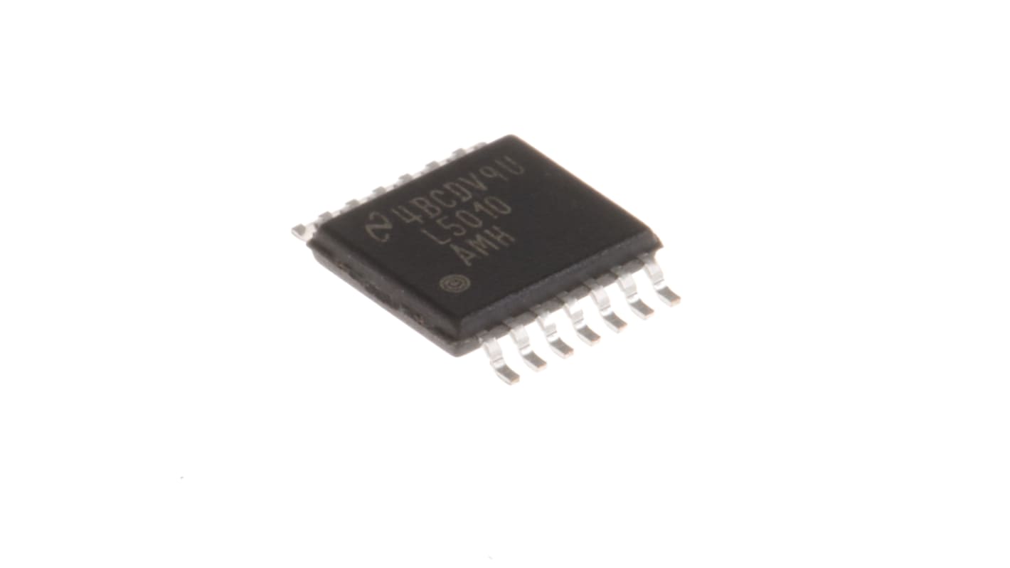 Texas Instruments, LM5010AMH/NOPB Step-Down Switching Regulator, 1-Channel 1A Adjustable 14-Pin, TSSOP