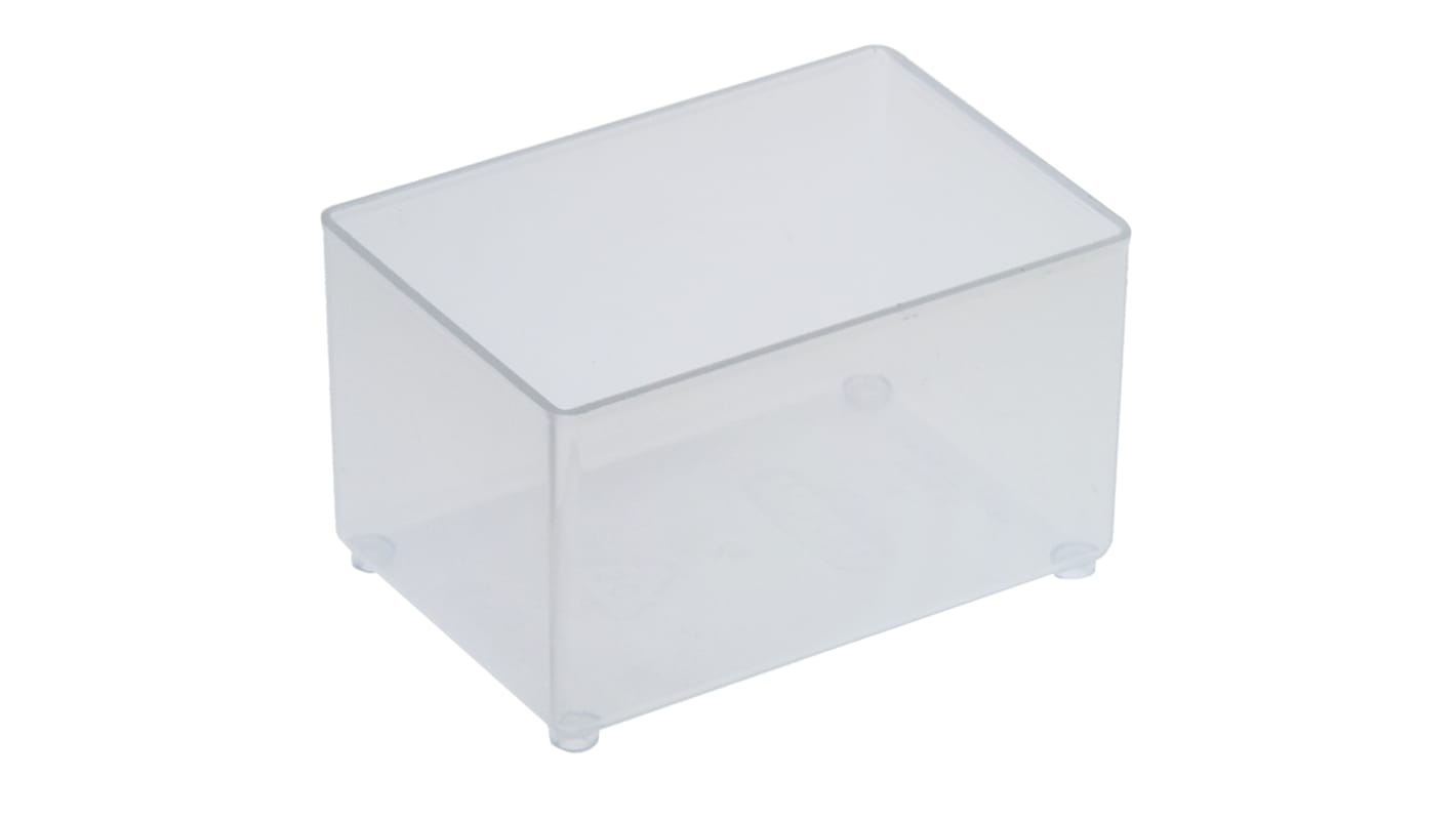 Raaco Transparent PP Compartment Box, 47mm x 55mm x 79mm