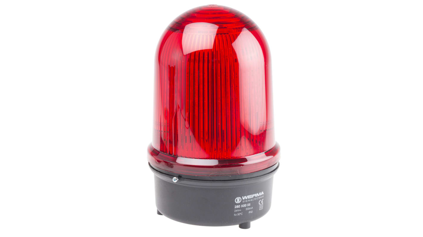 Werma 信号灯 LED灯赤 12 → 50 V dc BM 280シリーズ 280.100.55