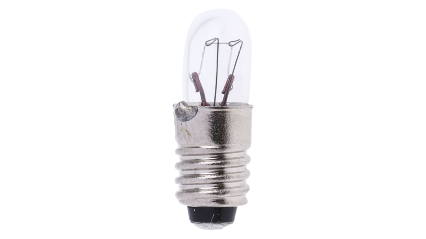 Lampadina spia con base E5, 24 V, 3 lm