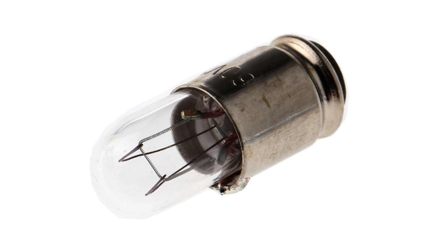 RS PRO Midget Groove Indicator Light, Clear, 60 V, 20 mA, 5000h