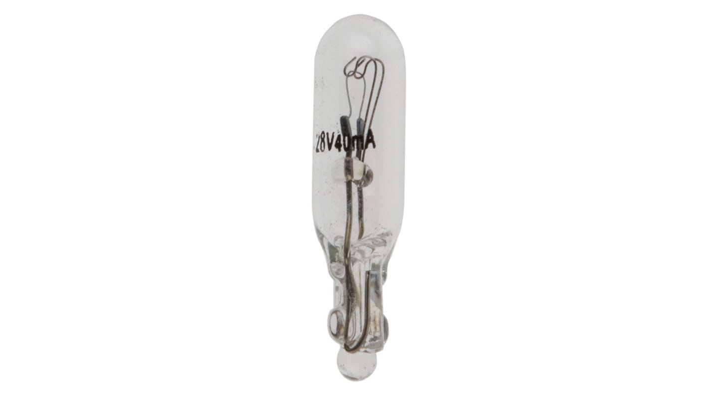 Lampadina spia con base , 28 V, 3,53 lm