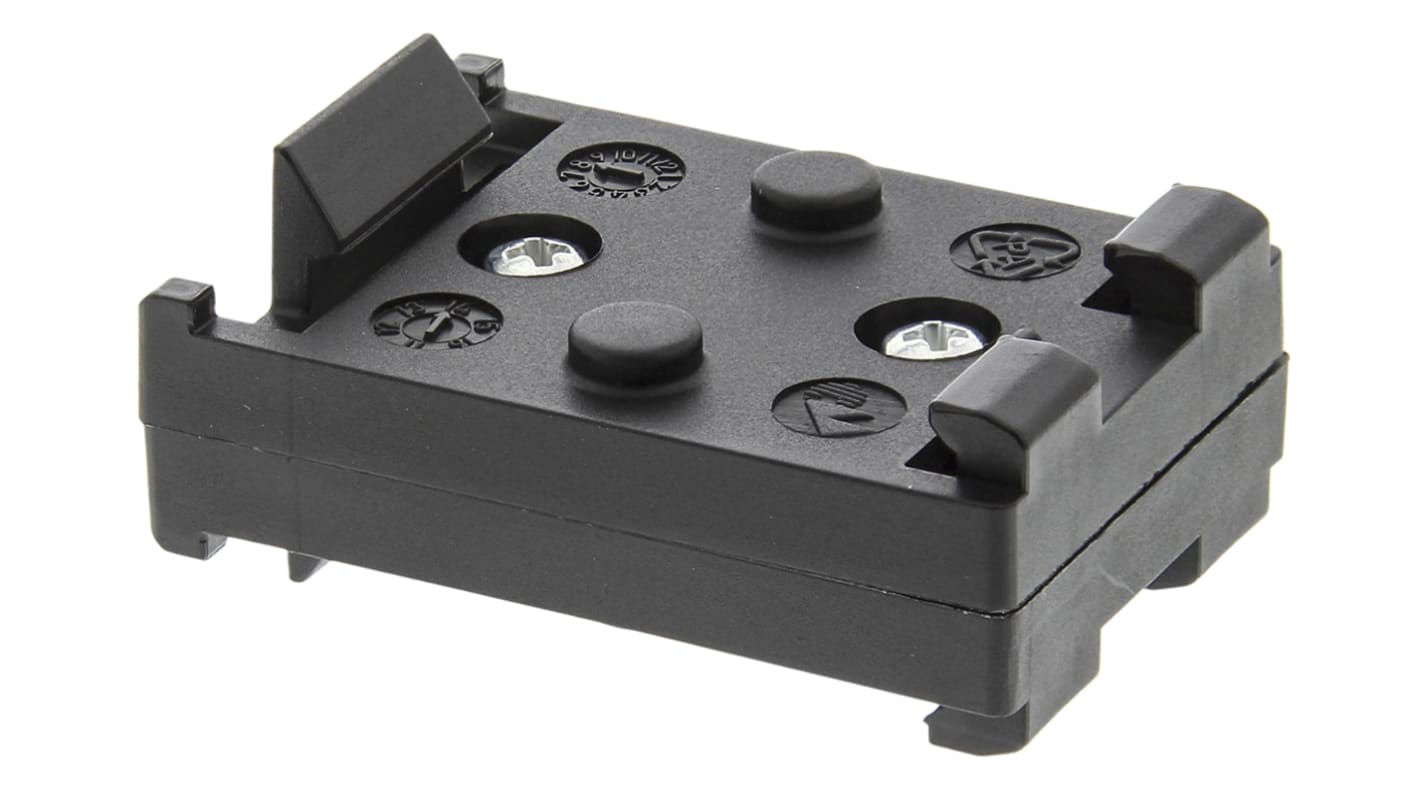 Bopla ABS DIN Rail Holder for Use with Bocard Enclosure, 30 x 5 x 43.5mm